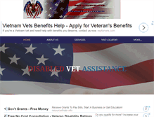 Tablet Screenshot of disabledvetassistance.org